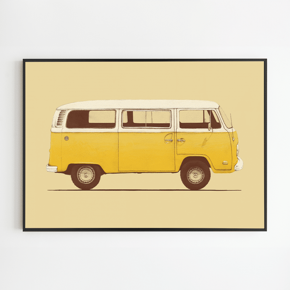 Juliste - Yellow Van