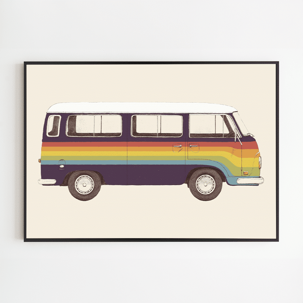 Juliste - Van Rainbow