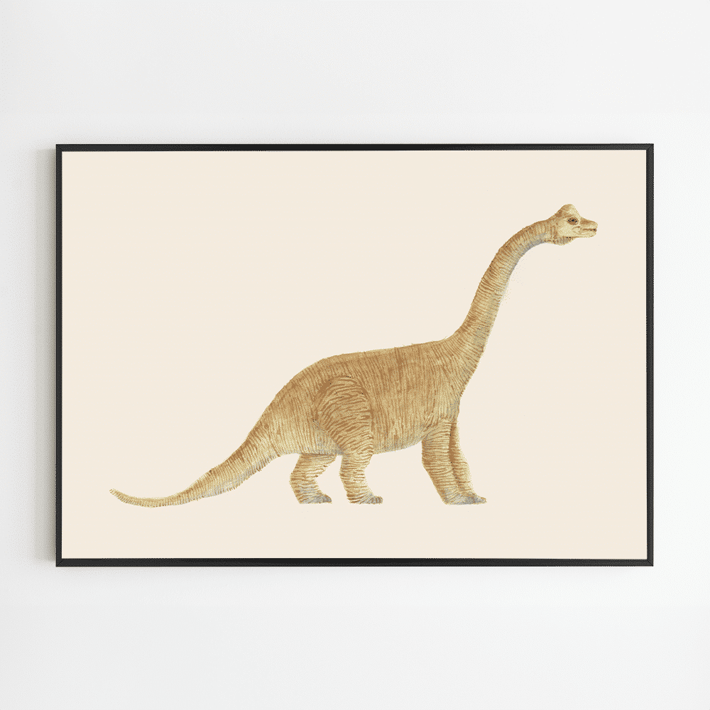 Juliste - Diplodocus
