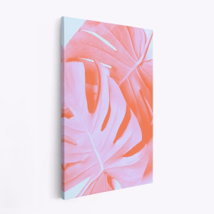 Canvas taulu - Monstera Orange 03
