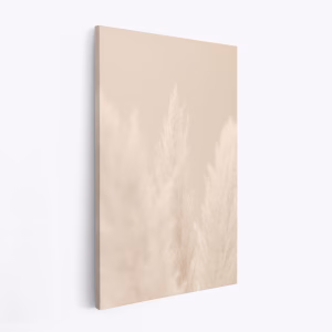Canvas taulu - Pampas Grass Beige 04