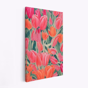 Canvas taulu - Pink Tulips