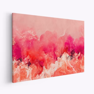 Canvas taulu - Pink Wave