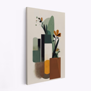 Canvas taulu - Geometric Vases