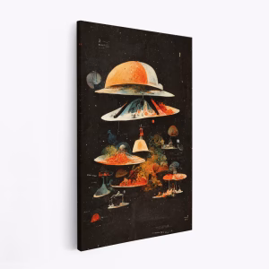 Canvas taulu - Flying Saucers