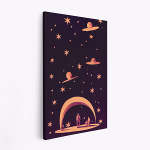 Canvas taulu - A Galactic Dream