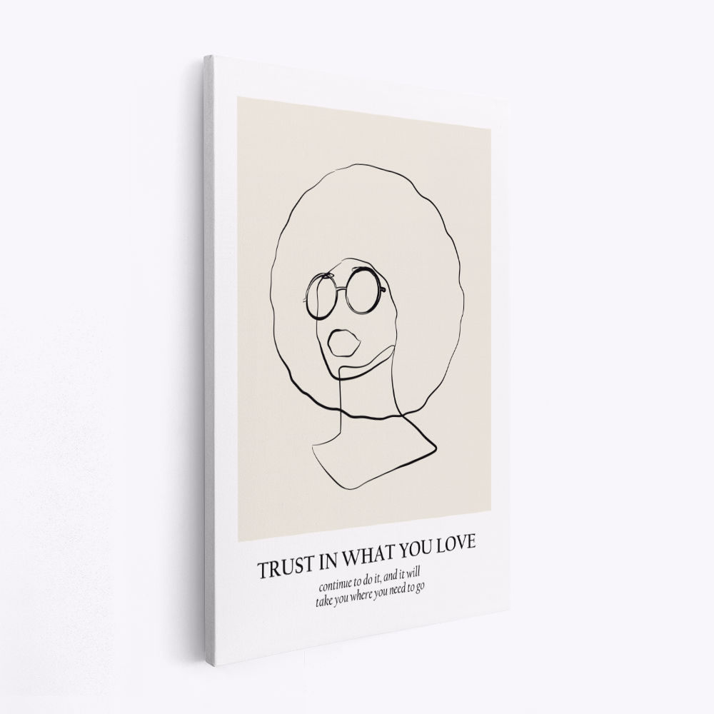 Canvas taulu - Line art