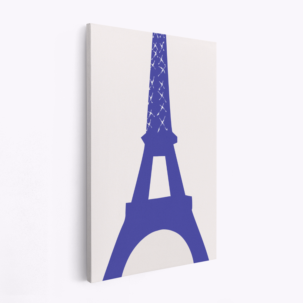 Canvas taulu - Eiffel Bleu