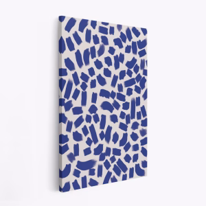 Canvas taulu - Blue Strokes Pattern