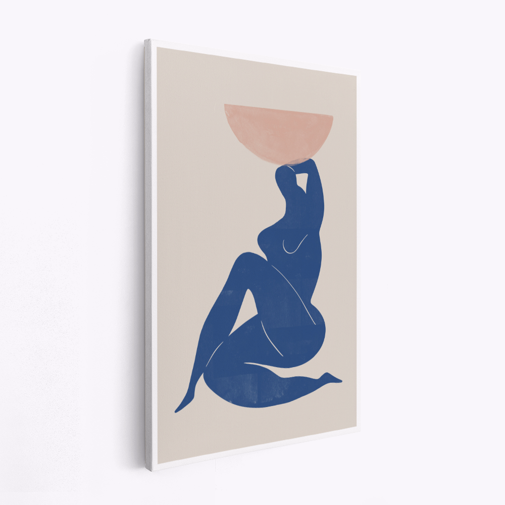 Canvas taulu - Vase and Woman