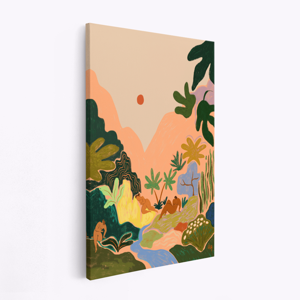 Canvas taulu - Lost In Paradise No2