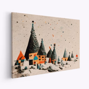 Canvas taulu - Fairy Village