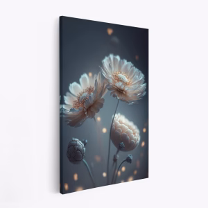 Canvas taulu - Flowers At Night