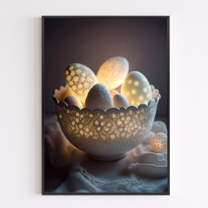 Juliste - Glowing Eggs