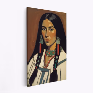 Canvas taulu - The Daughter Of Ashok