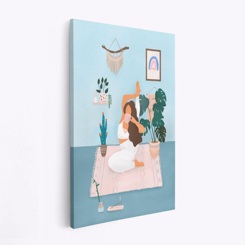 Canvas taulu - Yoga Time