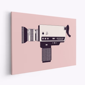 Canvas taulu - Super 8 Camera