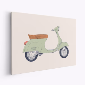 Canvas taulu - Vespa Print