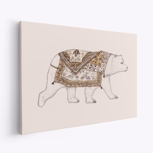 Canvas taulu - Ours Blanc