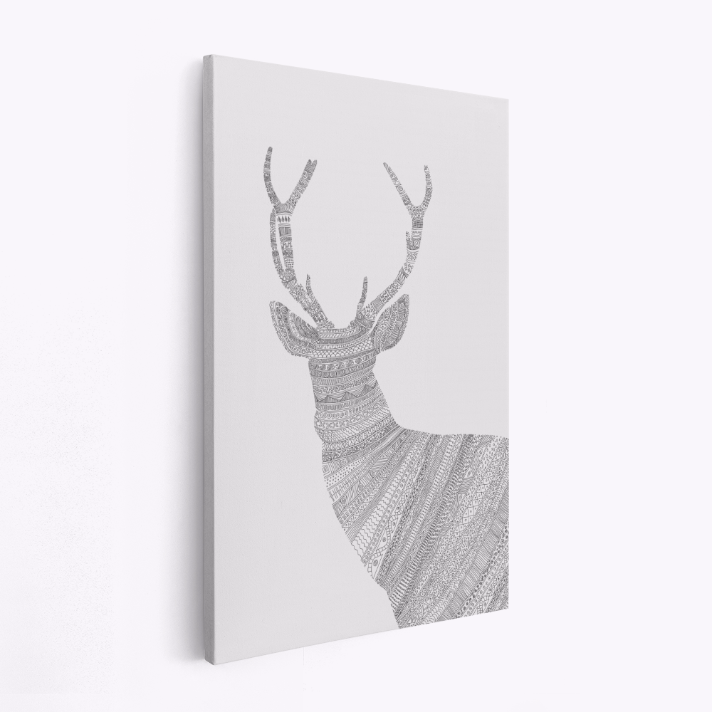 Canvas taulu - Stag Grey