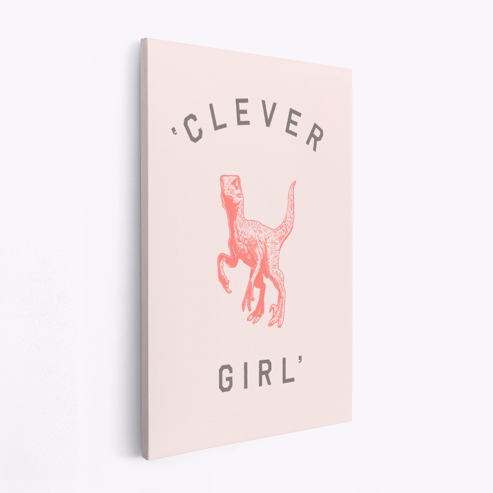 Canvas taulu - Clever Girl