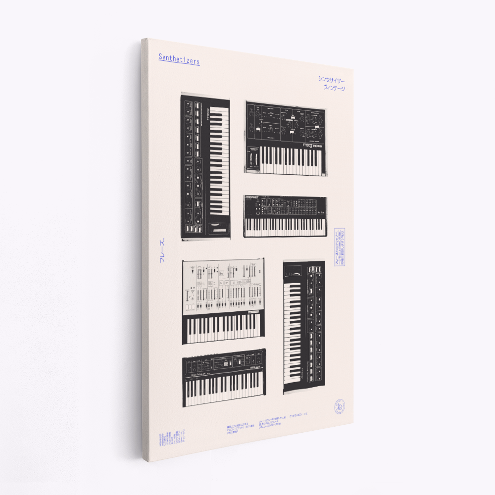 Canvas taulu - Synthetisers
