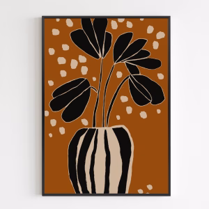 Juliste - Ochre Still Life No 4