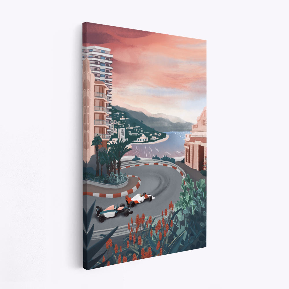 Canvas taulu - Monaco Circuit