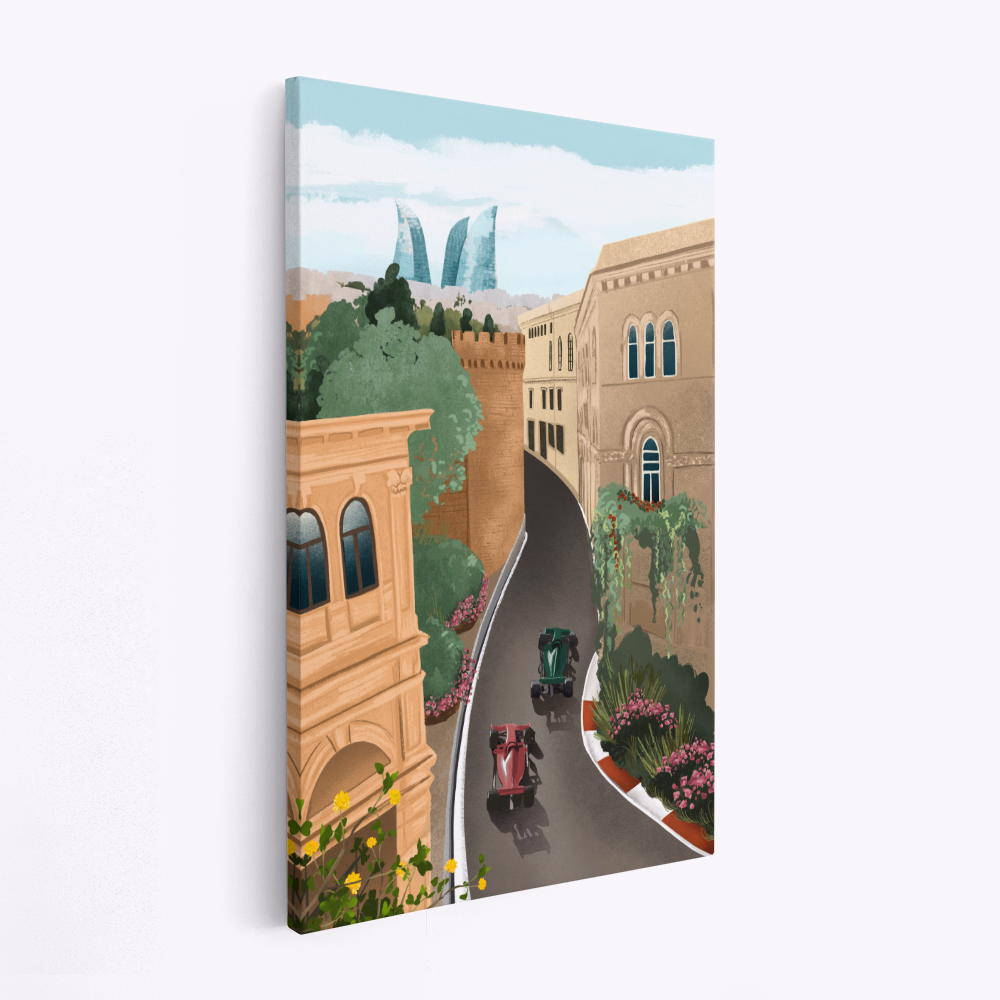 Canvas taulu - Baku Azerbeidzjan