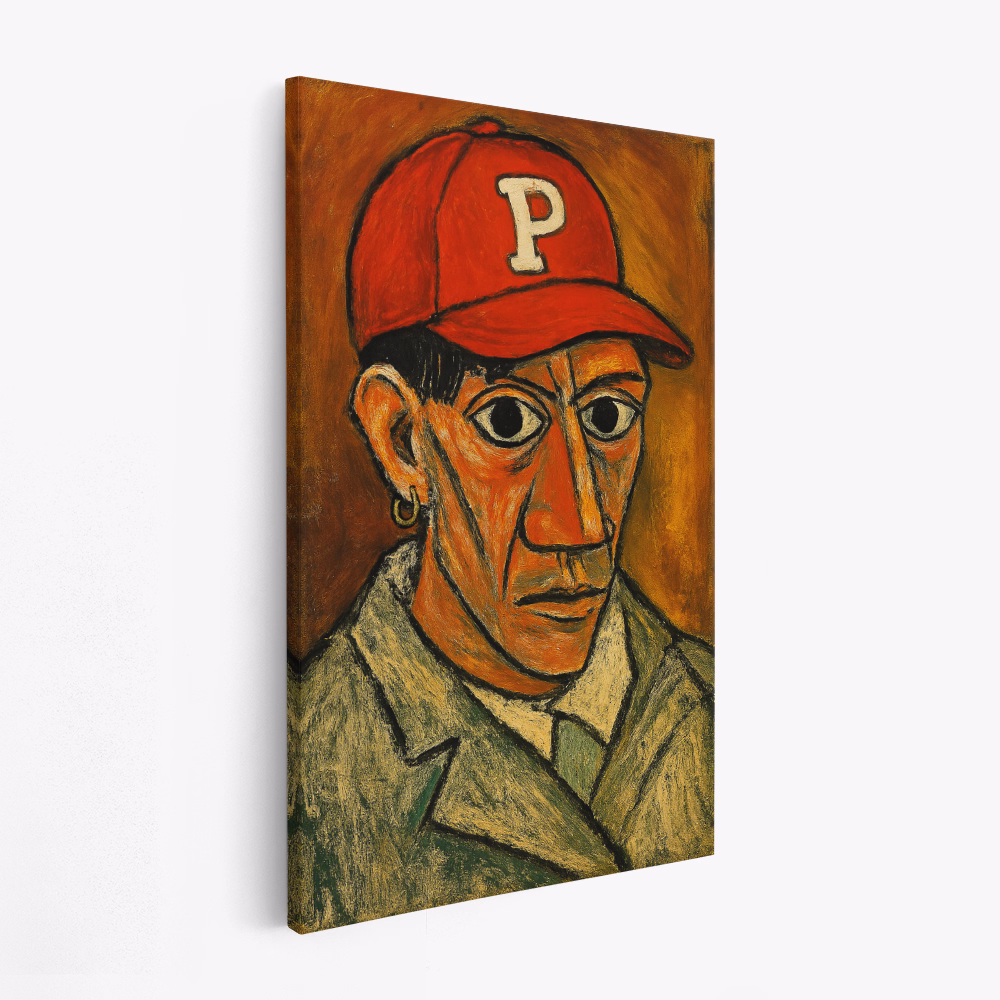 Canvas taulu - Red Cap Gaze