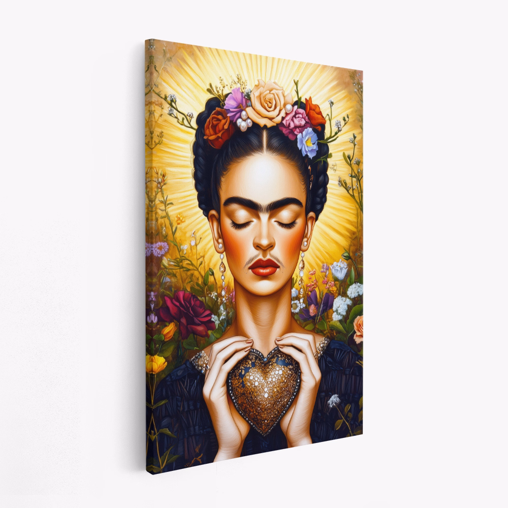 Canvas taulu - Frida Love portrait