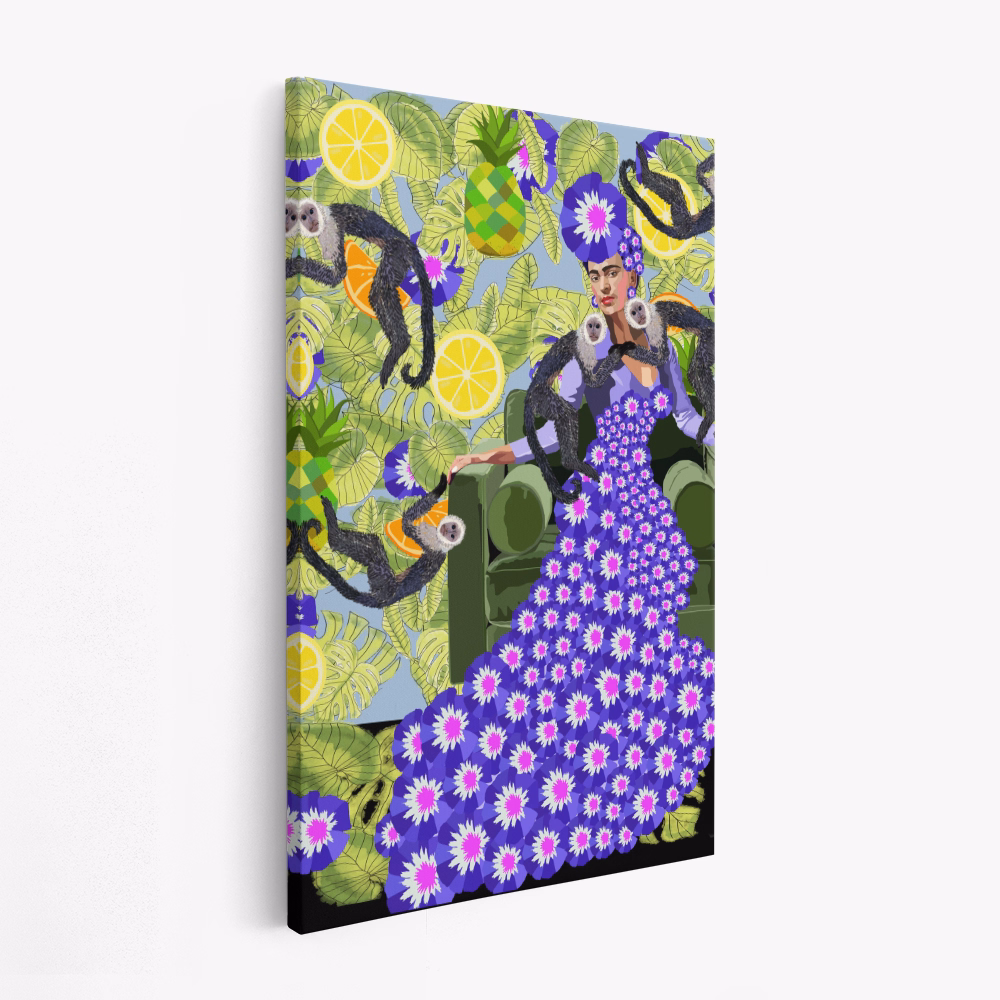 Canvas taulu - Frida in the Garden