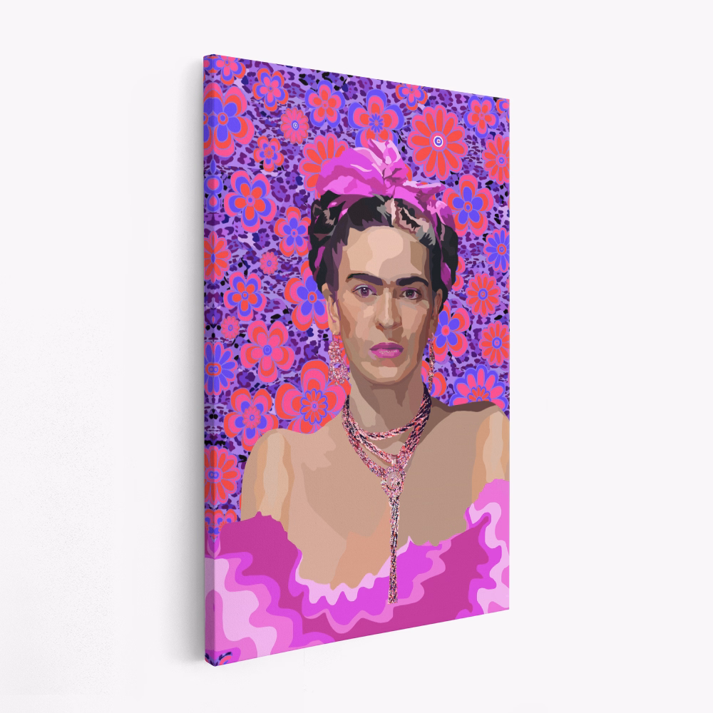 Canvas taulu - Frida in Purple