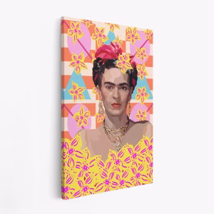 Canvas taulu - Frida with flowers