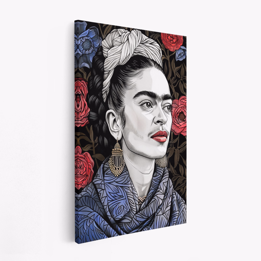 Canvas taulu - Frida Portrait 7