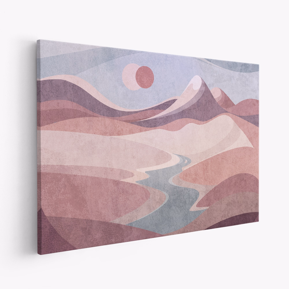 Canvas taulu - Blush Horizon Vista