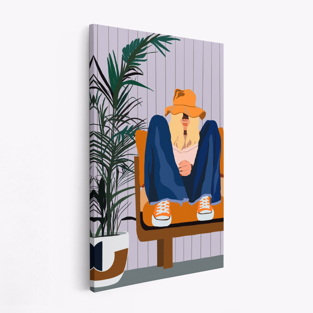 Canvas taulu - Retro Lounge Vibes